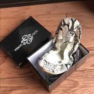 Yosi samra foldable ballet flats